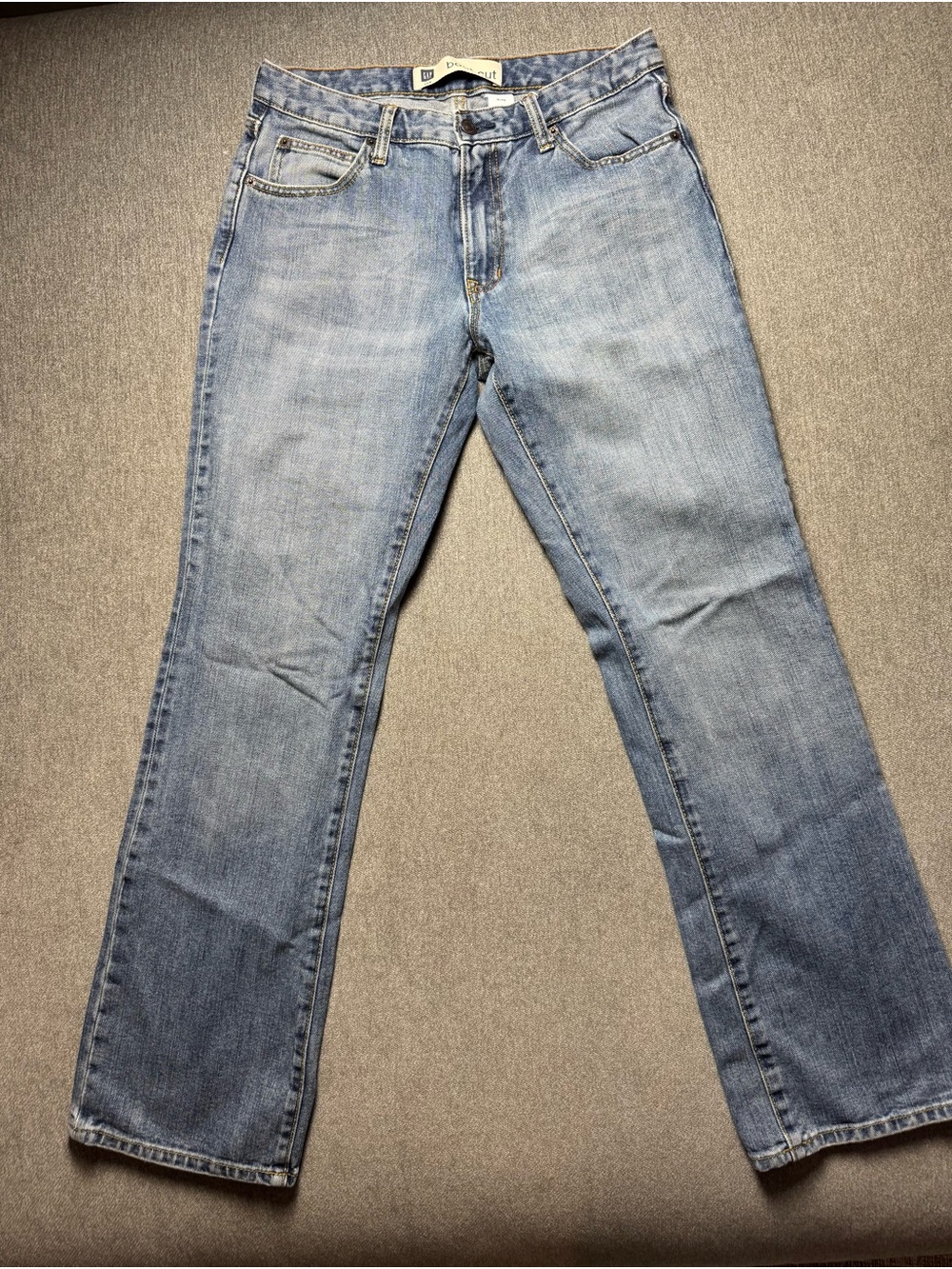 GAP Women's Light Blue Boot-Cut Jeans Vintage